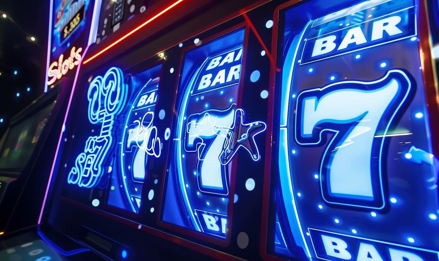 Panel status layanan 8zk bernuansa neon